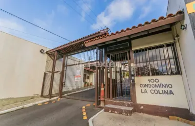 Casa em condomínio fechado com 3 quartos à venda na avenida monte cristo, 100, vila nova, porto alegre, 60 m2 por r$ 250.000