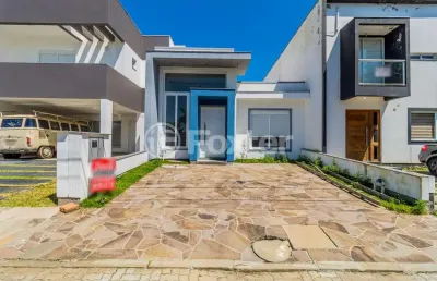 Casa em condomínio fechado com 3 quartos à venda na rua jorge babot miranda, 680, aberta dos morros, porto alegre, 105 m2 por r$ 610.000