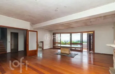 Casa com 4 quartos à venda na rua alcebíades antônio dos santos, 169, nonoai, porto alegre, 361 m2 por r$ 1.400.000