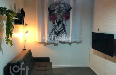 Apartamento com 1 quarto à venda na rua tenente ary tarrago, 340, jardim itu sabará, porto alegre, 37 m2 por r$ 205.000
