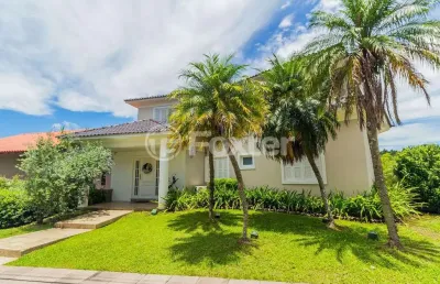 Casa em condomínio fechado com 4 quartos à venda na estrada capitão gentil machado de godoy, 4500, vila elsa, viamão, 532 m2 por r$ 3.200.000