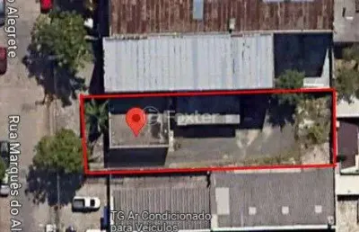 Terreno comercial à venda na rua marquês de alegrete, 128, são joão, porto alegre, 475 m2 por r$ 570.000