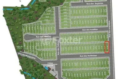 Terreno à venda na estrada jorge pereira nunes, 478, campo novo, porto alegre, 126 m2 por r$ 129.000