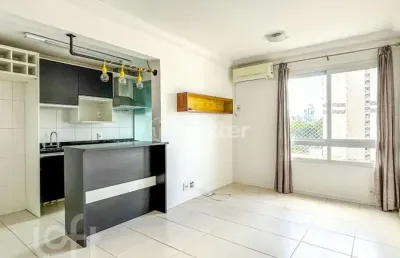 Apartamento com 1 quarto à venda na rua professor cristiano fischer, 818, petrópolis, porto alegre, 41 m2 por r$ 468.000