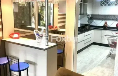 Casa em condomínio fechado com 2 quartos à venda na avenida açucena, 2713, estância velha, canoas, 130 m2 por r$ 665.000