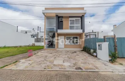 Casa em condomínio fechado com 3 quartos à venda na rua monsenhor augusto dalvit, 75, aberta dos morros, porto alegre, 162 m2 por r$ 950.000