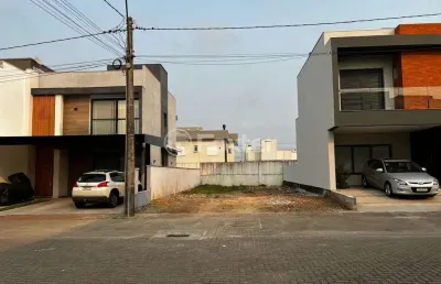 Terreno em condomínio fechado à venda na rua das cerejeiras, 43, parque da matriz, gravataí, 160 m2 por r$ 175.000