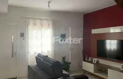 Casa em condomínio fechado com 2 quartos à venda na rua leocadio de almeida antunes, 69, aberta dos morros, porto alegre, 83 m2 por r$ 320.000