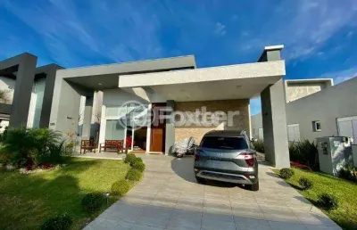 Casa em condomínio fechado com 3 quartos à venda na rua pedro hygino da silveira, 2285, centro, xangri-lá, 217 m2 por r$ 2.450.000
