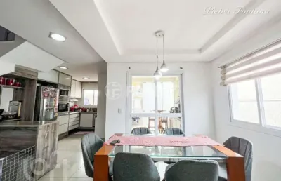 Casa em condomínio fechado com 3 quartos à venda na rua machadinho, 605, rio branco, canoas, 188 m2 por r$ 460.000