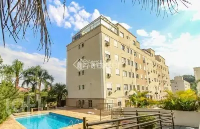 Cobertura com 2 quartos à venda na rua deputado hugo mardini, 1212, passo das pedras, porto alegre, 104 m2 por r$ 399.000
