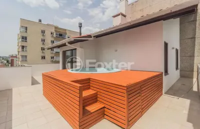 Cobertura com 3 quartos à venda na rua fernando cortez, 74, cristo redentor, porto alegre, 225 m2 por r$ 1.100.000