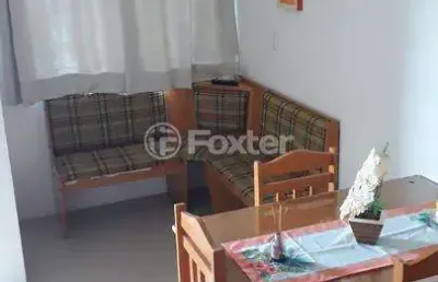 Casa em condomínio fechado com 2 quartos à venda na rua venâncio aires, 205, balneário  atlântico, arroio do sal, 55 m2 por r$ 260.000