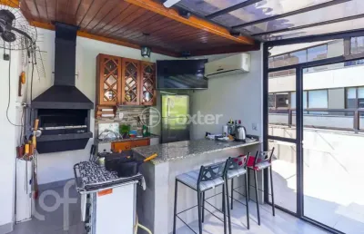 Cobertura com 3 quartos à venda na avenida lageado, 1370, petrópolis, porto alegre, 180 m2 por r$ 700.000
