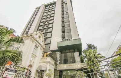 Sala comercial com 1 sala à venda na rua mostardeiro, 157, rio branco, porto alegre, 32 m2 por r$ 165.000