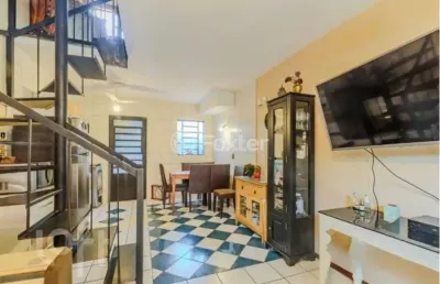 Casa em condomínio fechado com 3 quartos à venda na avenida otto niemeyer, 2417, tristeza, porto alegre, 96 m2 por r$ 360.000