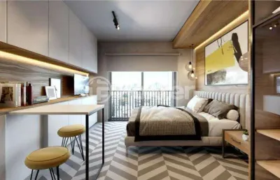 Apartamento com 1 quarto à venda na rua vinte e quatro de outubro, 1585, moinhos de vento, porto alegre, 24 m2 por r$ 480.000