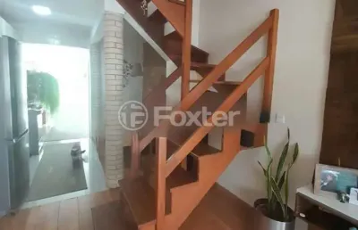 Casa em condomínio fechado com 2 quartos à venda na rua ney da gama ahrends, 219, morro santana, porto alegre, 84 m2 por r$ 315.000