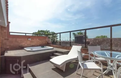Casa em condomínio fechado com 3 quartos à venda na avenida taquary, 160, cristal, porto alegre, 299 m2 por r$ 1.190.000