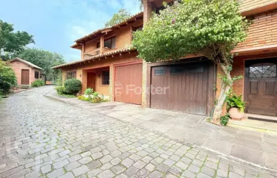Casa em condomínio fechado com 3 quartos à venda na rua carlos júlio becker, 295, tristeza, porto alegre, 331 m2 por r$ 1.100.000