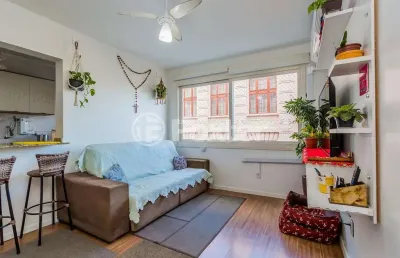 Apartamento com 1 quarto à venda na rua duque de caxias, 339, centro histórico, porto alegre, 45 m2 por r$ 355.000