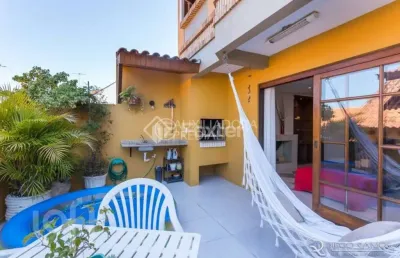 Casa em condomínio fechado com 3 quartos à venda na rua edgar luiz schneider, 54, jardim isabel, porto alegre, 210 m2 por r$ 850.000