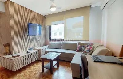 Apartamento com 1 quarto à venda na rua luzitana, 801, higienópolis, porto alegre, 74 m2 por r$ 530.000