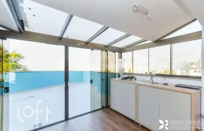 Cobertura com 2 quartos à venda na rua javari, 292, cristo redentor, porto alegre, 141 m2 por r$ 569.900