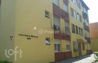 Apartamento com 1 quarto à venda na rua ângelo crivellaro, 680, jardim do salso, porto alegre, 42 m2 por r$ 130.000