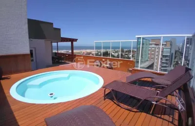 Cobertura com 4 quartos à venda na avenida silva jardim, 1567, praia grande, torres, 317 m2 por r$ 3.927.300