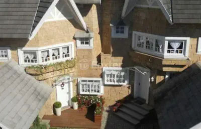 Casa em condomínio fechado com 3 quartos à venda na rua reinaldo bertoluci, 12, planalto, gramado, 112 m2 por r$ 1.200.000