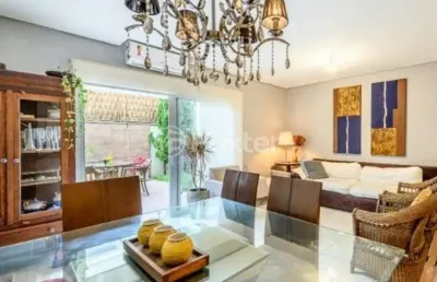 Casa em condomínio fechado com 3 quartos à venda na rua doutor mário totta, 382, tristeza, porto alegre, 180 m2 por r$ 1.290.000