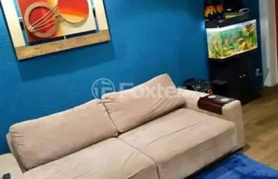 Casa em condomínio fechado com 3 quartos à venda na rua dorival castilhos machado, 148, aberta dos morros, porto alegre, 52 m2 por r$ 328.000