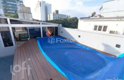Cobertura com 3 quartos à venda na rua quintino bocaiúva, 283, rio branco, porto alegre, 196 m2 por r$ 1.200.000