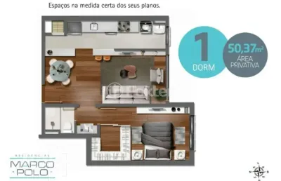 Apartamento com 1 quarto à venda na rua dom diogo de souza, 580, cristo redentor, porto alegre, 50 m2 por r$ 415.270