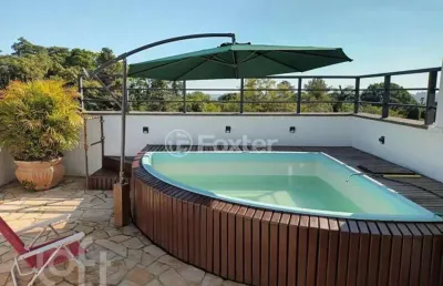 Cobertura com 3 quartos à venda na rua guilherme schell, 500, santo antônio, porto alegre, 196 m2 por r$ 1.390.000
