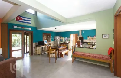 Casa em condomínio fechado com 4 quartos à venda na avenida vicente monteggia, 2000, cavalhada, porto alegre, 243 m2 por r$ 850.000
