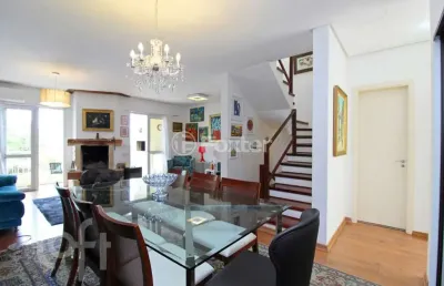 Casa em condomínio fechado com 3 quartos à venda na avenida coronel marcos, 39, pedra redonda, porto alegre, 245 m2 por r$ 790.000