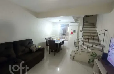 Casa em condomínio fechado com 2 quartos à venda na rua treze de maio, 630, rio branco, canoas, 103 m2 por r$ 259.000