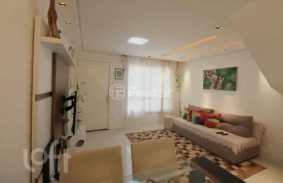 Casa em condomínio fechado com 2 quartos à venda na rua guia lopes, 968, rondônia, novo hamburgo, 100 m2 por r$ 511.000