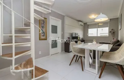 Cobertura com 2 quartos à venda na rua catumbi, 131, medianeira, porto alegre, 129 m2 por r$ 500.000