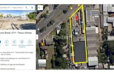 Terreno comercial à venda na avenida assis brasil, 4711, passo da areia, porto alegre, 4838 m2 por r$ 7.000.000