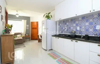Casa em condomínio fechado com 2 quartos à venda na rua sebastião wolf, 281, nonoai, porto alegre, 78 m2 por r$ 290.000