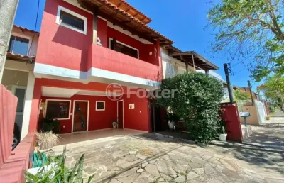 Casa em condomínio fechado com 3 quartos à venda na rua guatambu, 627, hípica, porto alegre, 151 m2 por r$ 650.000