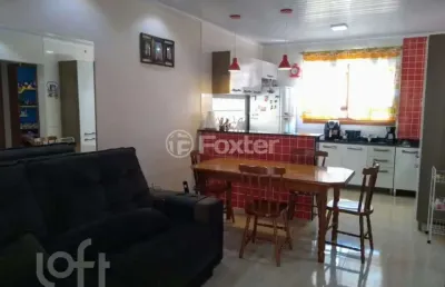 Casa com 2 quartos à venda na rua bertoldo schneider, 135, rincão da madalena, gravataí, 57 m2 por r$ 266.000