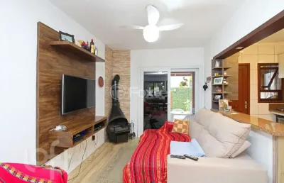 Casa em condomínio fechado com 3 quartos à venda na rua pau-brasil, 728, hípica, porto alegre, 191 m2 por r$ 545.000