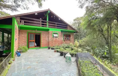 Casa com 6 quartos à venda na rua monteverde, 128, cascata, porto alegre, 454 m2 por r$ 1.150.000