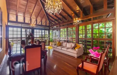 Casa com 4 quartos à venda na rua fernando osório, 1146, teresópolis, porto alegre, 400 m2 por r$ 3.000.000