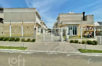 Casa em condomínio fechado com 3 quartos à venda na rua jahu, 133, pátria nova, novo hamburgo, 112 m2 por r$ 598.700
