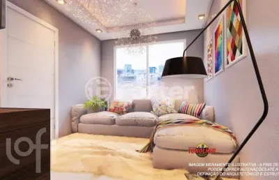 Apartamento com 2 quartos à venda na rua vereador ivo pereira, 245, vila city, cachoeirinha, 50 m2 por r$ 285.000